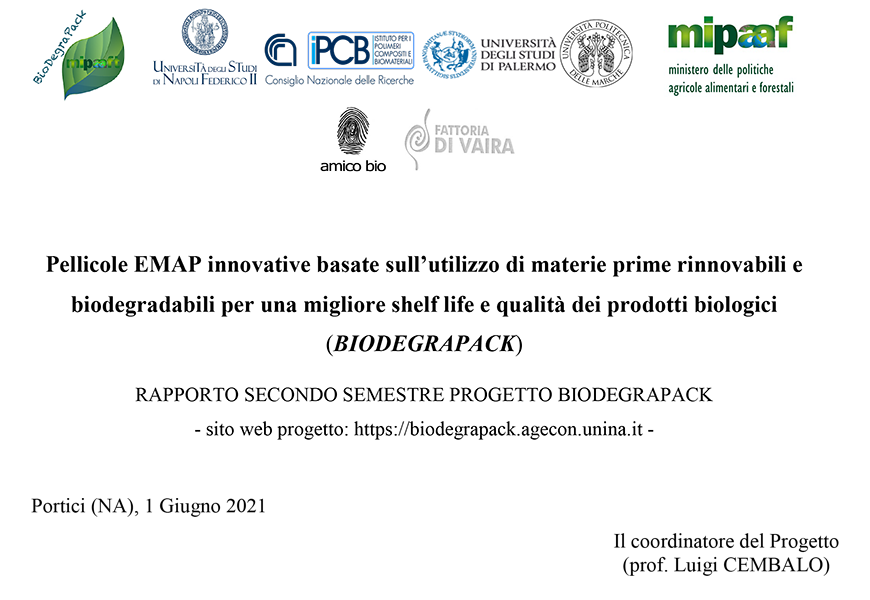 Report Secondo semestre